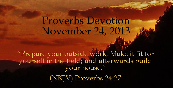 proverbs devotion