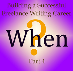Know When for a Successful Writing Career