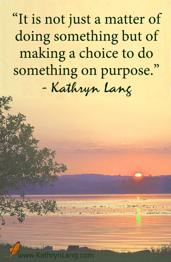 Do Something On Purpose