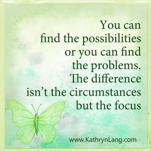 Quote of the day - change focus