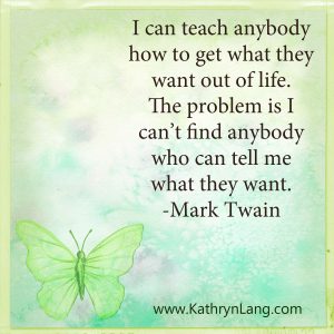 Quote of the Day- What they want by Mark Twain