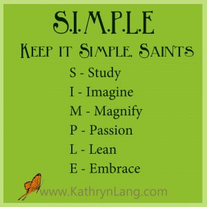 Keep It Simple Saints