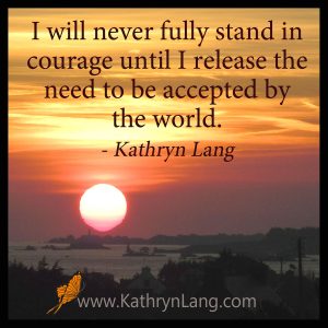 Quote of the Day - Stand in Courage