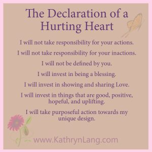 Declaration of a Hurting Heart