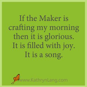 Master Crafted Morning with Kathryn Lang