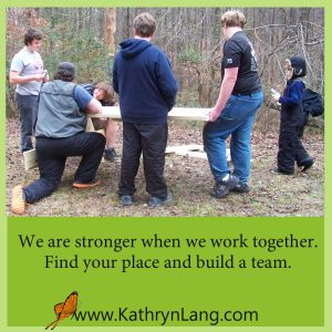 team building - stronger together