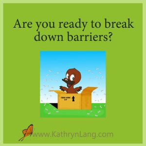 break down barriers