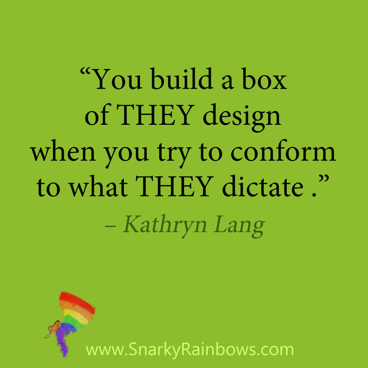 Quote - box of they design
