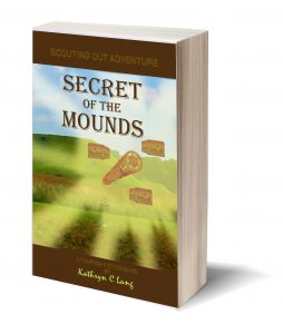 books - scouting out adventure- secret of the mounds - Kathryn C Lang