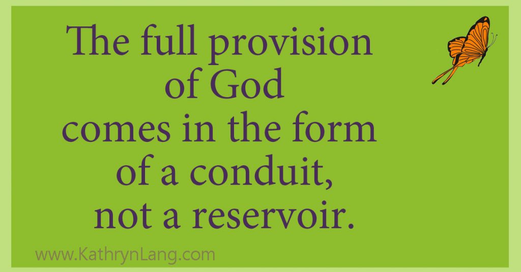 full provision of God