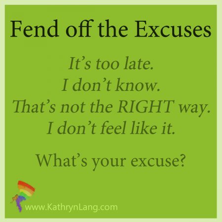fend off excuses
