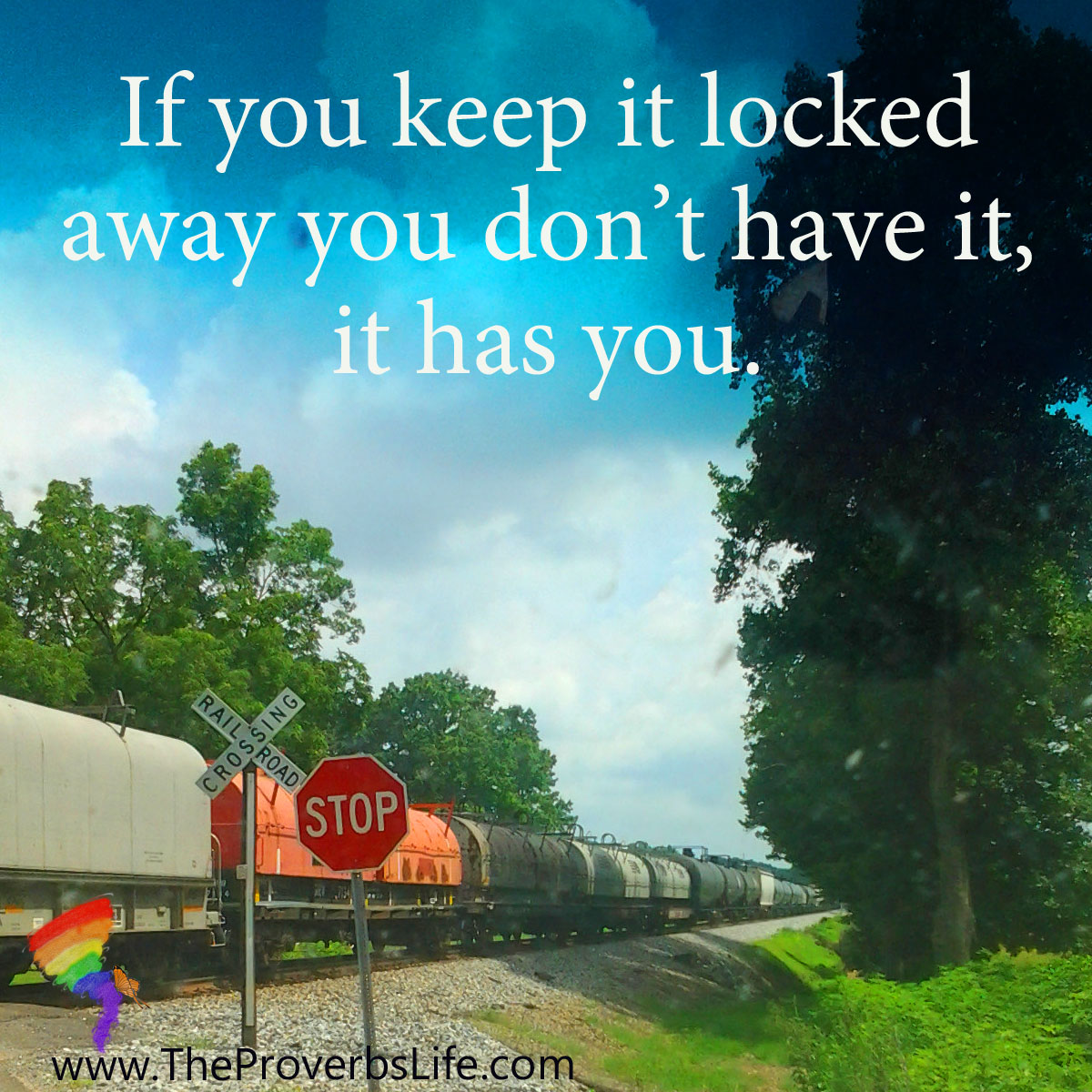 Quote of the Day - locked away