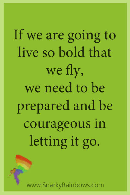 Dare to fly with Growing HOPE daily