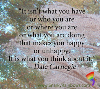 Quote of the Day - Dale Carnegie - as a man thinks