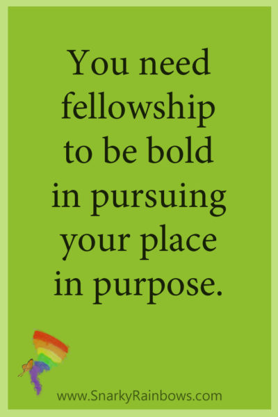 Growing HOPE daily - quote - pinterest - you need fellowship