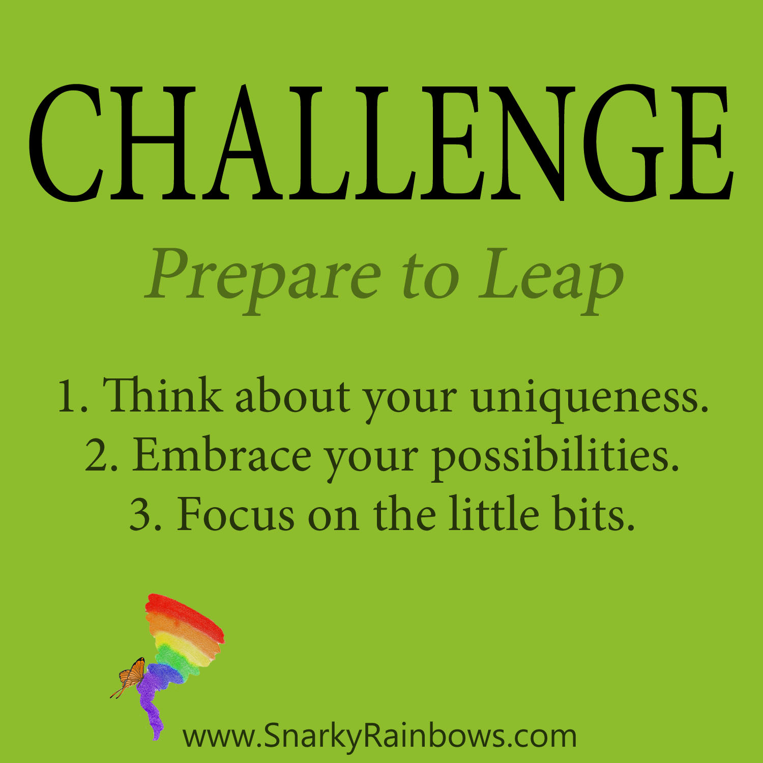 Daily Challenge - prepare to Leap