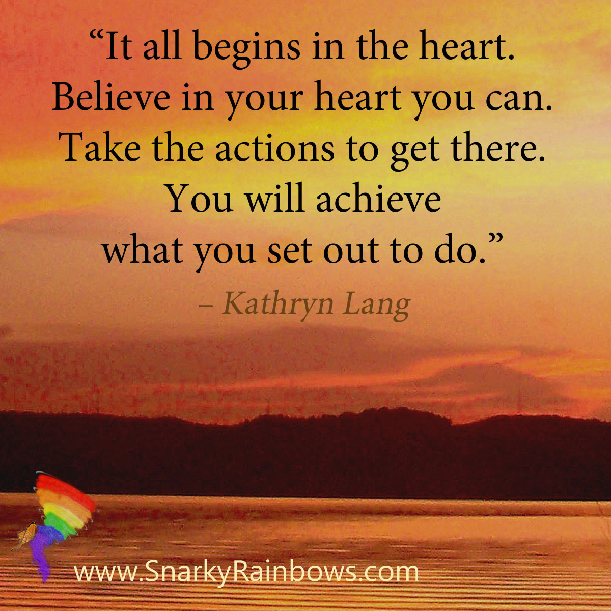 #QuoteoftheDay - It Begins in the heart