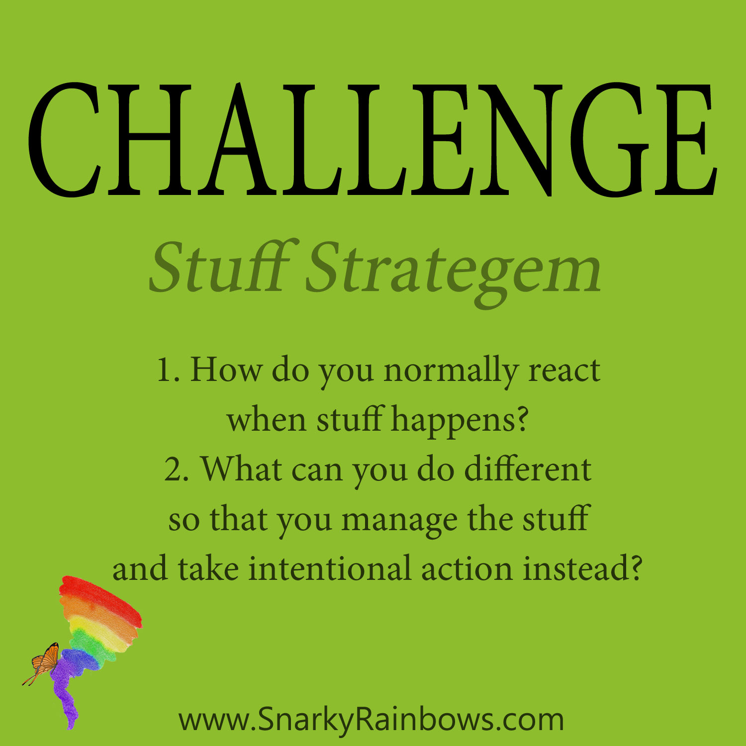 Daily Challenge - stuff stratagem
