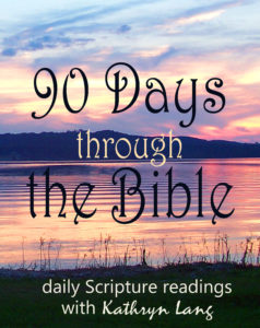 90 Days through the Bible cover