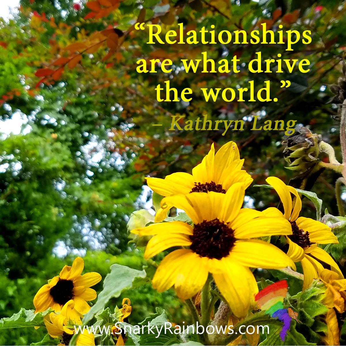 #QuoteoftheDay - relationships drive the world