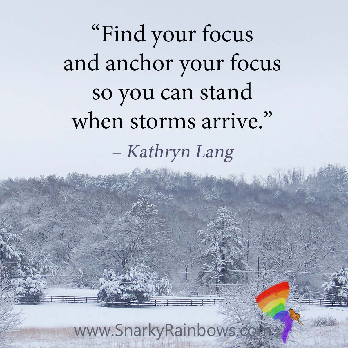 #Quoteoftheday - find your focus