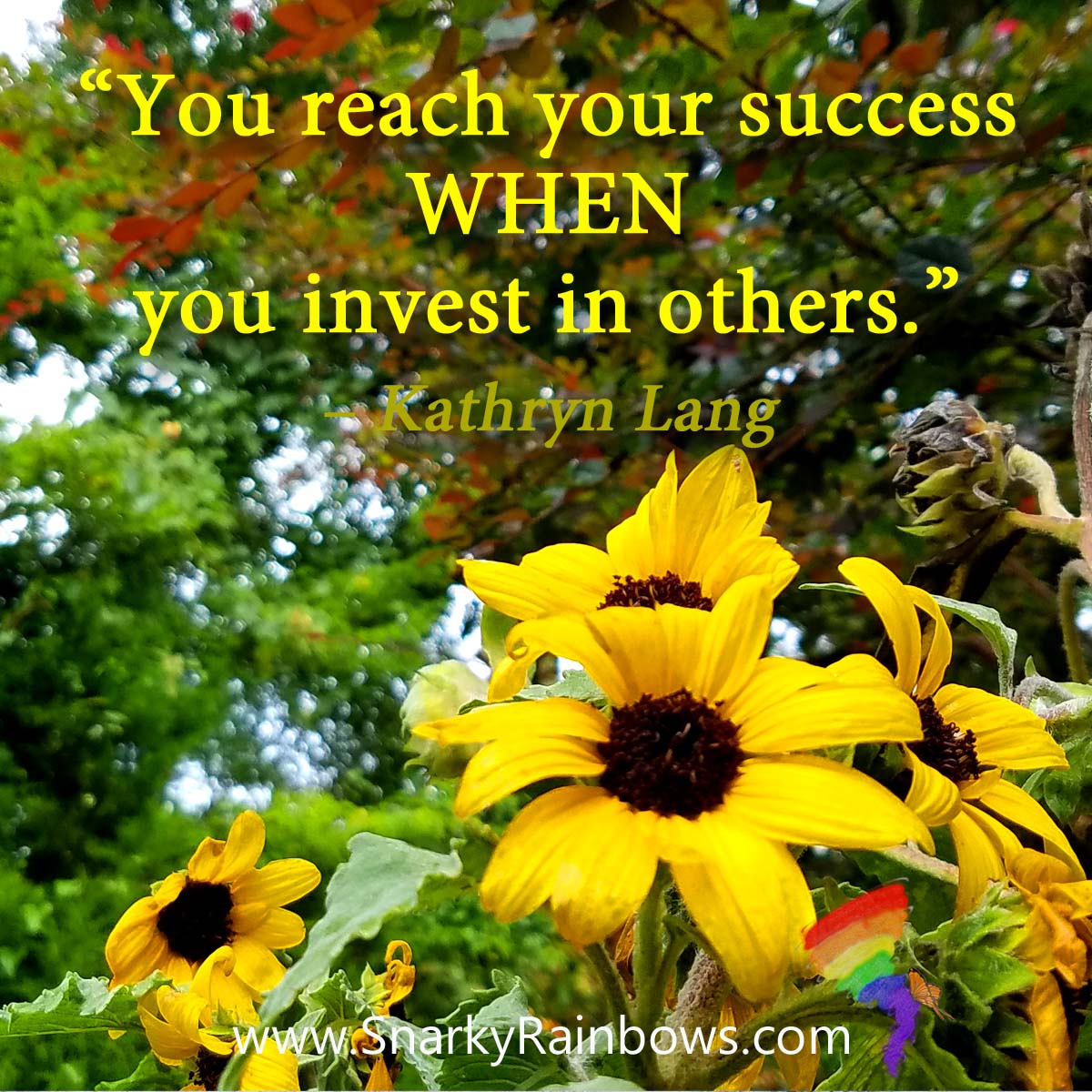 #QuoteoftheDay - invest in others