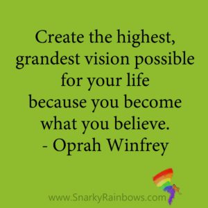 quote - oprah winfrey - grandest vision possible