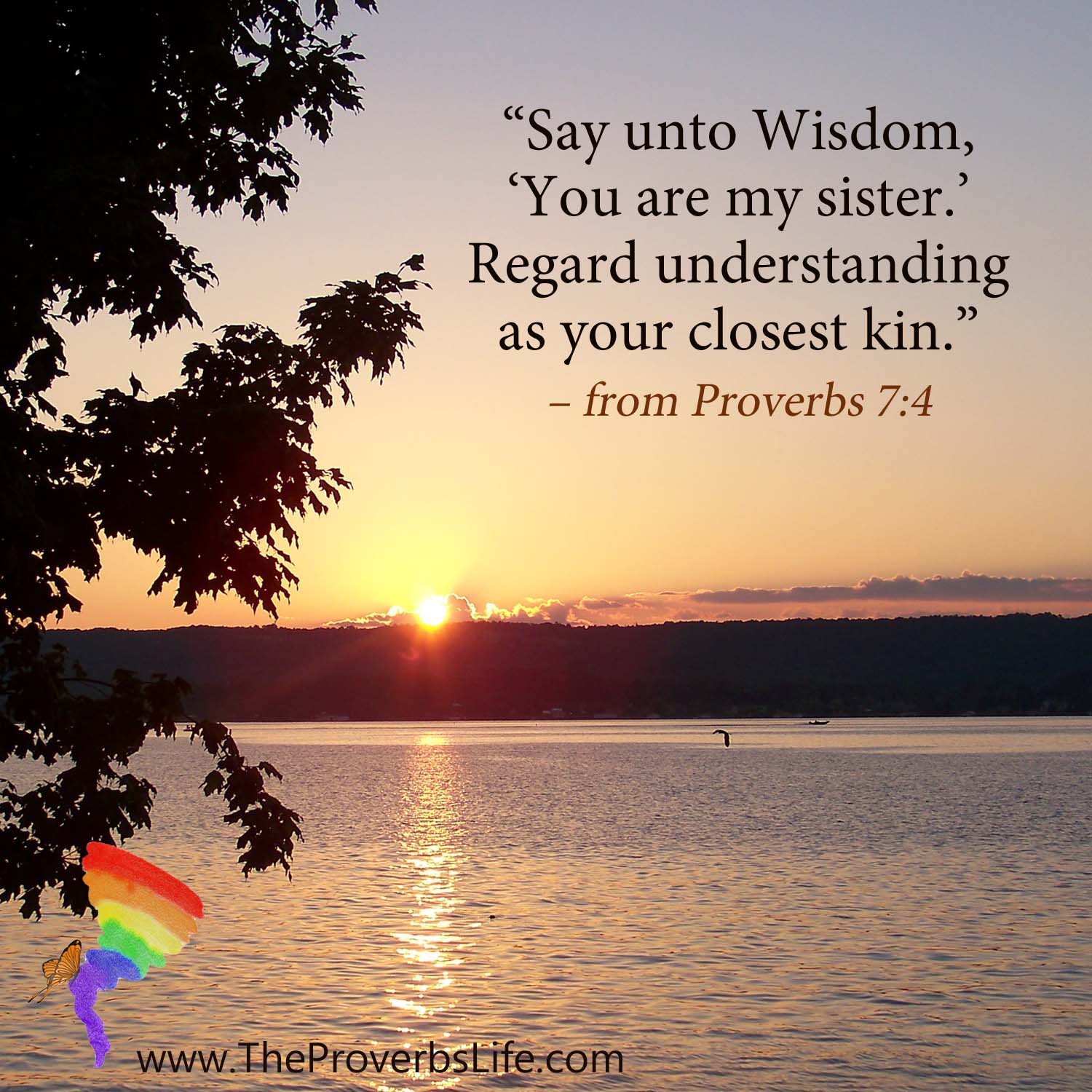 Scripture Focus - Proverbs 7:4