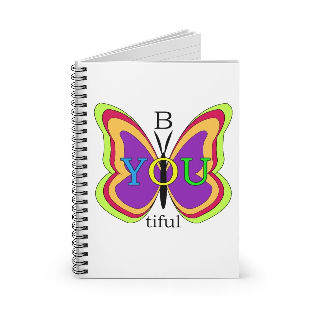 B YOU tiful Spiral Notebook - Ruled Line