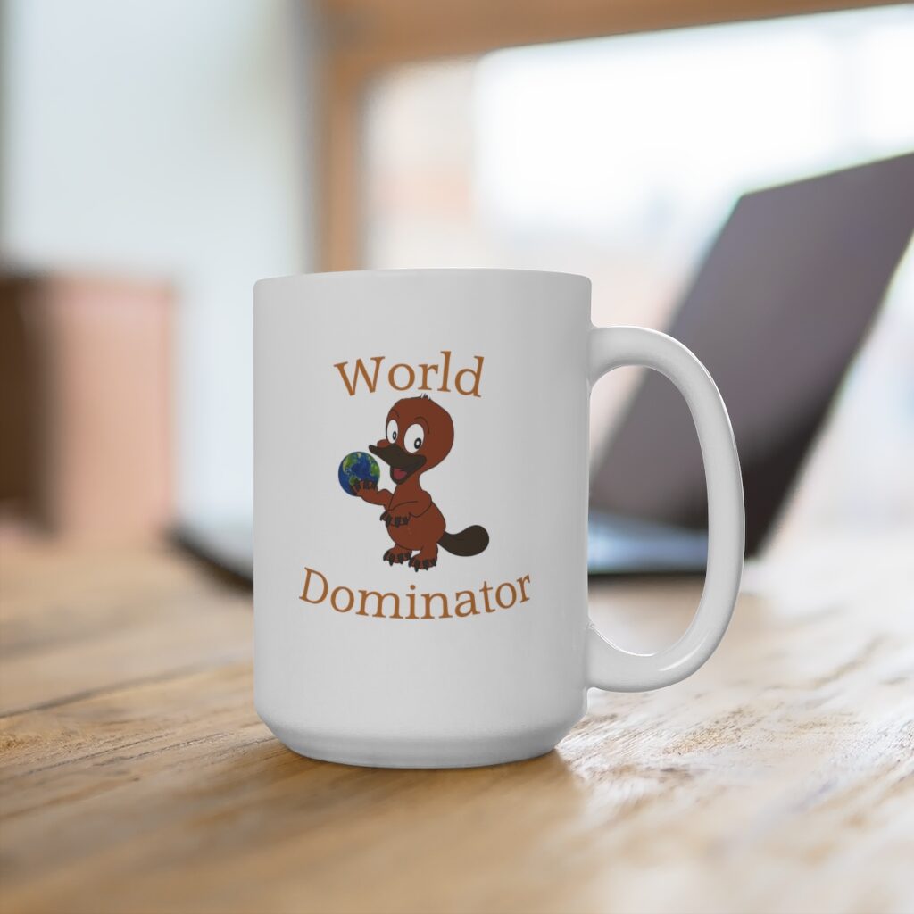 World Dominator Ceramic Mug 15oz