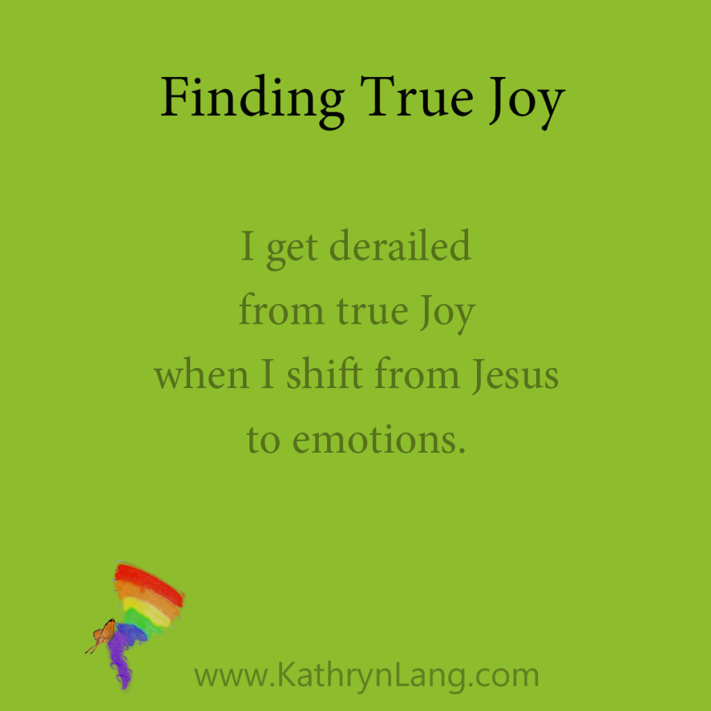 Finding true joy