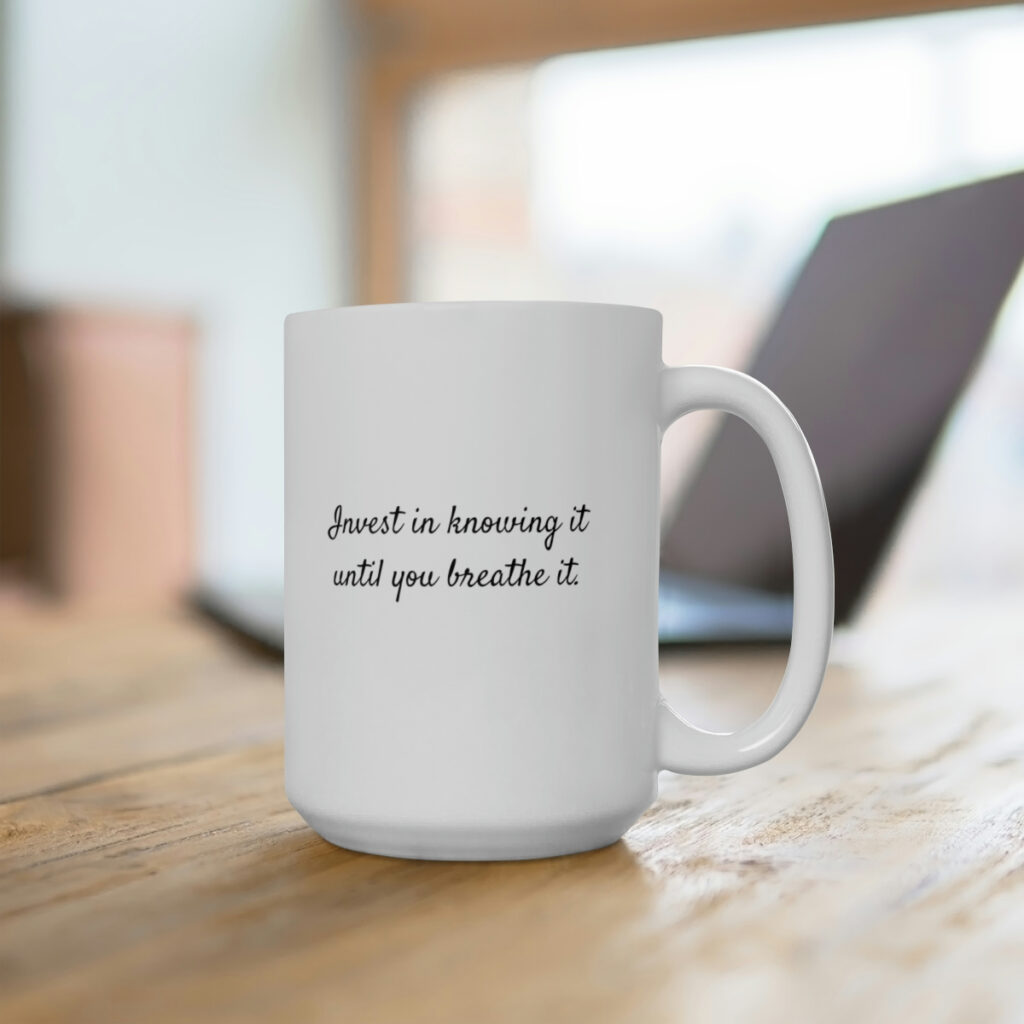 #GrowingHOPE Breathe It Ceramic Mug 15oz