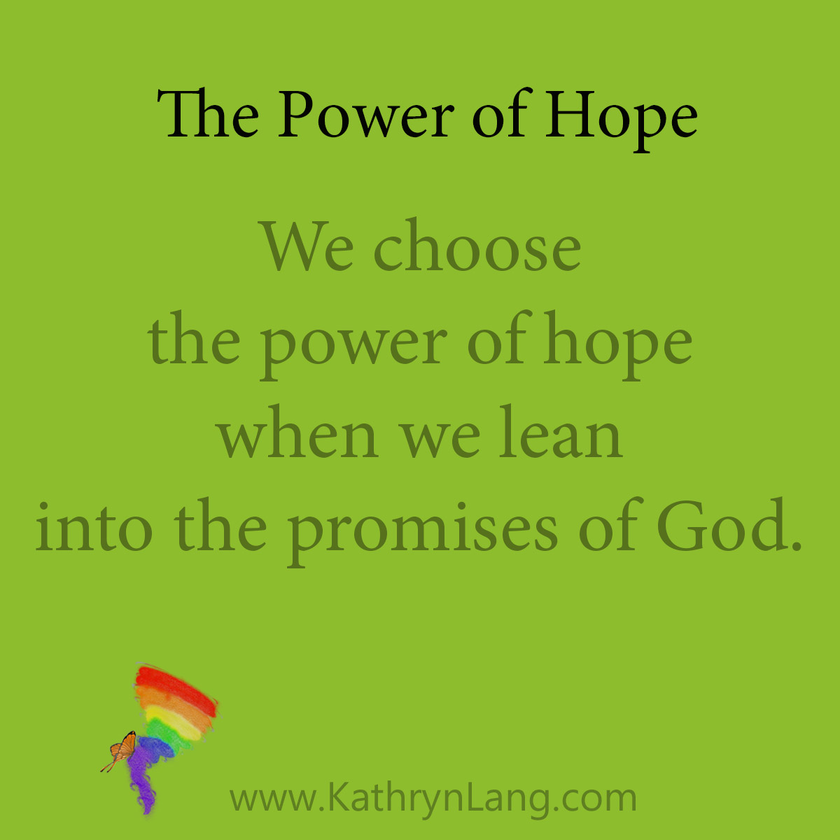 How the World Steals the Power of Hope